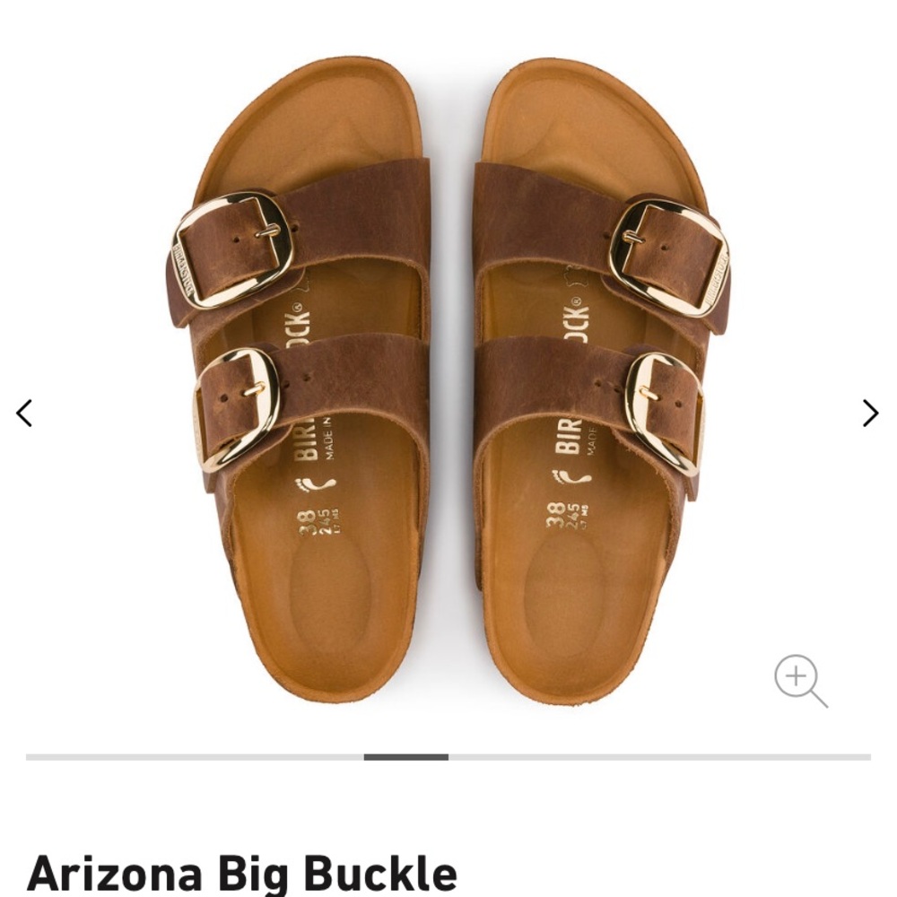 Birkenstock Arizona Big Buckle in Oiled Leather